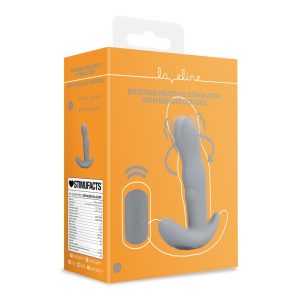 ESTIMULADOR DE PRÓSTATA LOVELINE COM ROTAÇÃO (CINZENTO) - Image 7