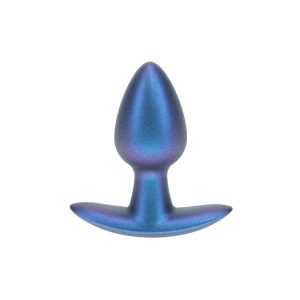 PLUG ANAL SMOOTH SILICONE SMALL 2.6 /6,5 CM METALLIC BLUE OUCH! - Image 4