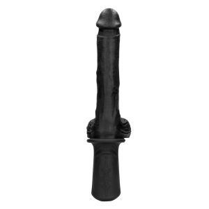 MÁQUINA DE SEXO HAND HELD DE SILICONE LÍQUIDO PRETA OUCH! - Image 4