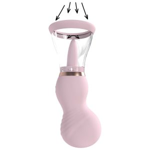 BOMBA RECARREGÁVEL PARA VULVA E SEIOS SENSUAL ROSA PUMPED - Image 6