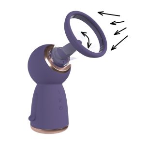 BOMBA PARA VULVA E SEIOS EXQUISITE ROXO PUMPED - Image 6