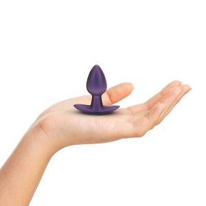 PLUG ANAL SMOOTH SILICONE SMALL 2.6 /6,5 CM METALLIC PURPLE OUCH! - Image 3