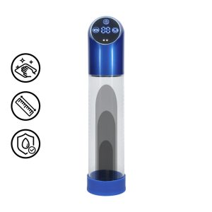 BOMBA AUTOMÁTICA PARA PÉNIS METAL BLUE PUMPED - Image 2