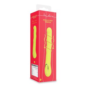 VIBRADOR PARA PONTO G WIGGLE LIME PASSION LOVELINE - Image 7