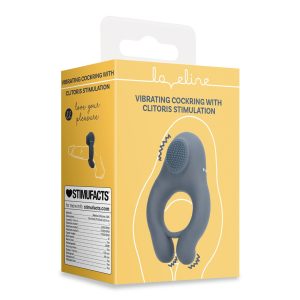 ANEL VIBRATÓRIO COM ESTIMULAÇÃO CLITORIANA AZUL ÍNDIGO LOVELINE - Image 7