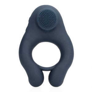 ANEL VIBRATÓRIO COM ESTIMULAÇÃO CLITORIANA AZUL ÍNDIGO LOVELINE - Image 3