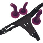 STRAP-ON COM 3 DILDOS