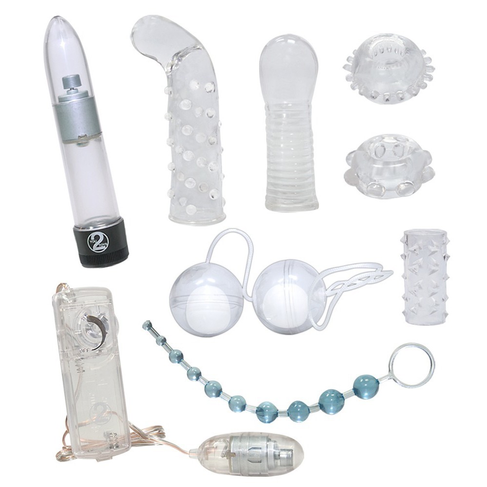 KIT DE BRINQUEDOS CRYSTAL CLEAR