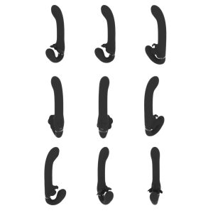STRAP-ON SEM ARNÊS SATU PULSE-WAVE AND VIBRATING PRETO VIVE - Image 6