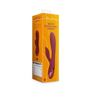 VIBRADOR RABBIT SMOOTH (DARK CHERRY) - Image 2