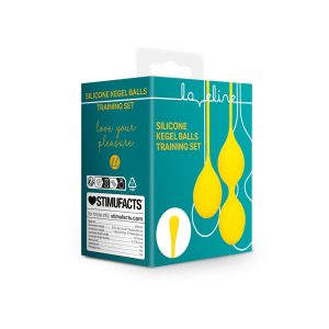 CONJUNTO DE 2 BOLAS VAGINAIS KEGEL TRAINING CARAMBOLA LOVELINE - Image 1
