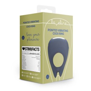 ANEL PARA O PÉNIS POINTED COM VIBRAÇÃO (AZUL) - Image 2