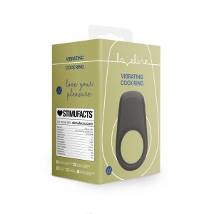 ANÉL PARA O PÉNIS LOVELINE COM VIBRAÇÃO (PRETO) - Image 2