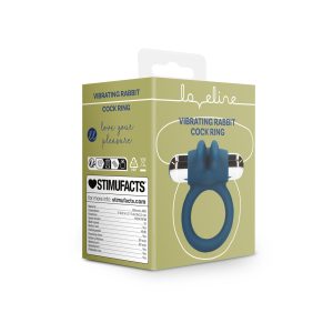 ANEL PARA O PÉNIS RABBIT LOVELINE (AZUL) - Image 2