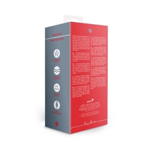 MANGA MASTURBADORA LICORICE COM VIBRAÇÃO (PRETO) - Image 3