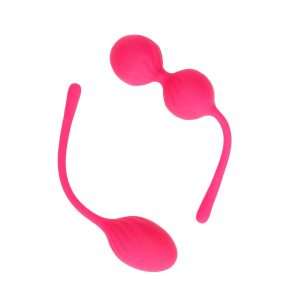 CONJUNTO DE 2 BOLAS VAGINAIS THUMPING KEGEL WILD STRAWBERRY LOVELINE - Image 6