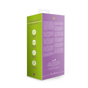 PLUG ANAL EM FORMA DE LÁGRIMA COM VIBRAÇÃO (ROXO) - Image 3