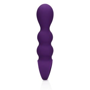 PLUG ANAL EM FORMA DE LÁGRIMA COM VIBRAÇÃO (ROXO) - Image 6