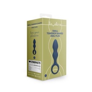 PLUG ANAL EM FORMA DE LÁGRIMA (AZUL) | PEQUENO - Image 2