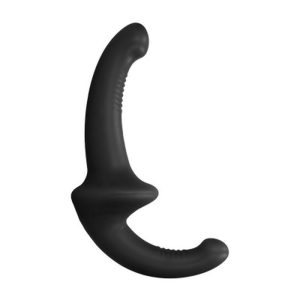 STRAP-ON SEM ARNÊS EM SILICONE PRETO OUCH! - Image 6