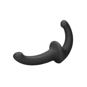 STRAP-ON SEM ARNÊS EM SILICONE PRETO OUCH! - Image 3