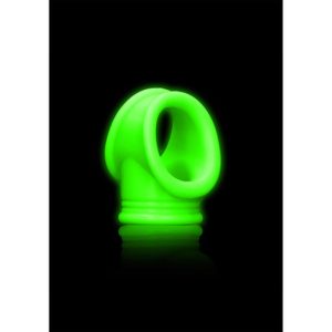 ANEL PARA O PÉNIS E TESTICULOS FLUORESCENTE GLOW IN THE DARK OUCH! - Image 6