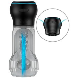 MASTURBADOR FEEL POCKET STROKER CRYSTAL + POWERBLOW COMBO - Image 9