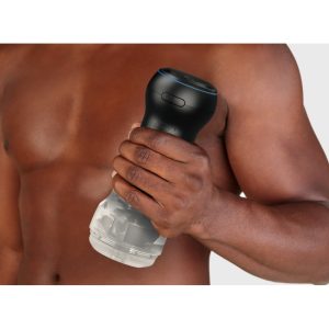 MASTURBADOR FEEL POCKET STROKER CRYSTAL + POWERBLOW COMBO - Image 8