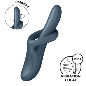 VIBRADOR SATISFYER HEAT FLEX 4 (CINZA) - Image 6