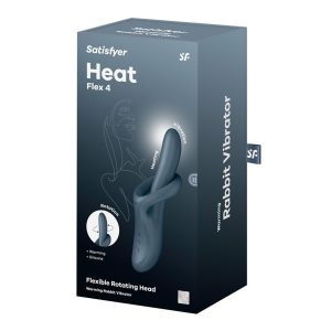 VIBRADOR SATISFYER HEAT FLEX 4 (CINZA) - Image 3