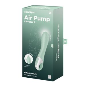 VIBRADOR SATISFYER AIR PUMP 3 (MENTA) - Image 3