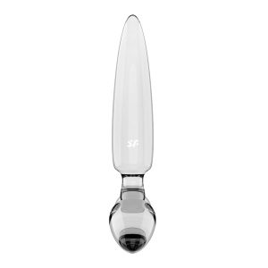 DILDO DE VIDRO COM PLUG TRIPLE CRYSTAL 1 (TRANSPARENTE) - Image 6