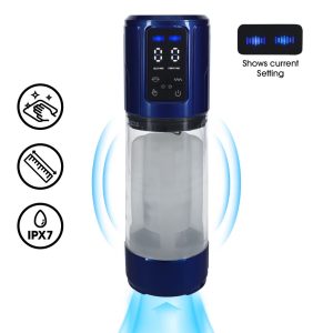 BOMBA MASTURBADORA PARA O PÉNIS ULTRALIF (METALLIC BLUE) - Image 2