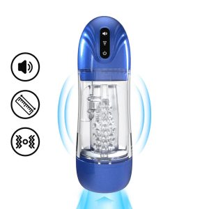 BOMBA DE MASTURBAÇÃO SONICPULL (SUCÇÃO E VIBRAÇÃO) | AZUL - Image 3
