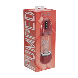 BOMBA DE MASTURBAÇÃO SONICPULL MULTIMÉDIA (COM SUCÇÃO E VIBRAÇÃO) | METALLIC RED - Image 2