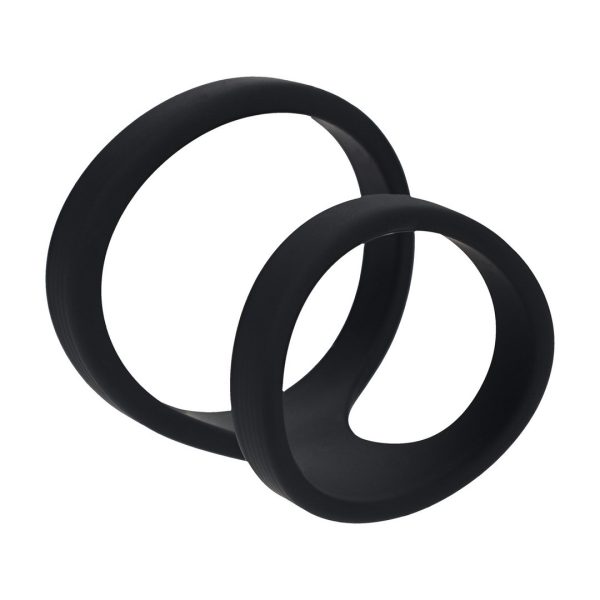 ANEL PARA O PÉNIS 2 LOOP PRETO LEVELZ