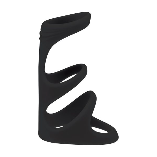 ANEL PARA O PÉNIS 3 LOOP PRETO LEVELZ