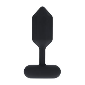 PLUG ANAL DE SILICONA COM VIBRAÇÃO HEXAGONAL M PRETO LEVELZ - Image 2