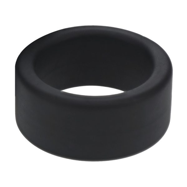 EXTENSOR DE TESTÍCULOS EM SILICONE LÍQUIDO S 34MM PRETO LEVELZ