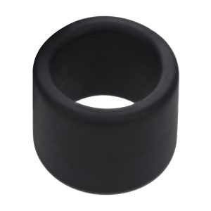 EXTENSOR DE TESTÍCULOS EM SILICONE LÍQUIDO L 34MM PRETO LEVELZ - Image 1