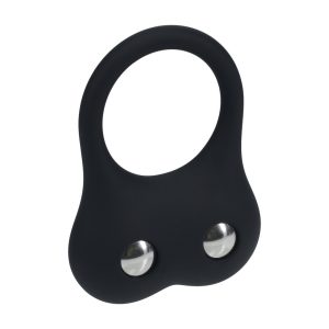 ANEL DE TREINO PARA O PÉNIS EM SILICONE M PRETO LEVELZ - Image 1