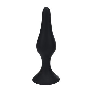 PLUG ANAL DE SILICONA SLIM XL PRETO LEVELZ - Image 1