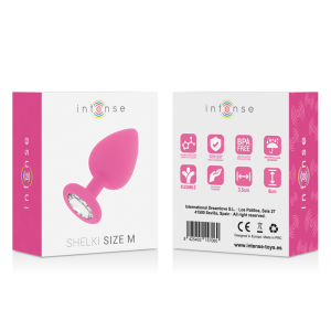 PLUG ANAL SHELKI M (FÚCSIA) | 8 CM - Image 6