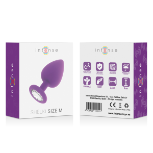 PLUG ANAL SHELKI M (LILÁS) | 8 CM - Image 6