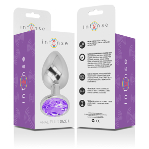 PLUG ANAL DE METAL INTENSE L (VIOLETA) | 9 CM - Image 6