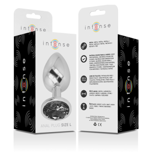 PLUG ANAL DE METAL INTENSE L (PRETO) | 9 CM - Image 6