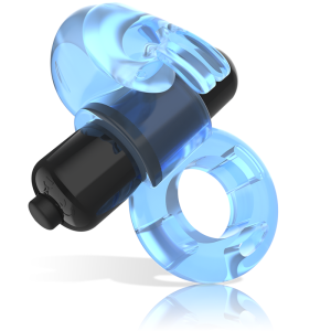 ANEL PARA O PÉNIS FRY COM BALA VIBRATÓRIA (AZUL) - Image 2