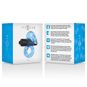 ANEL PARA O PÉNIS FRY COM BALA VIBRATÓRIA (AZUL) - Image 5