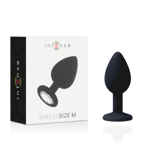 PLUG ANAL SHELKI M (PRETO) | 8 CM - Image 2