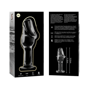 PLUG ANAL NEBULA MODELO 6 (TRANSPARENTE) | 12,5 - 4 CM - Image 6